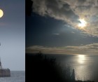 攝影師拍下2月「最難狩獵的雪月」第一眼驚美景像，網友讚嘆世界如此美麗